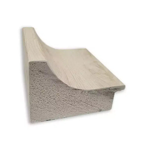 Specchio da parete Regal Birch Crema 23" X 29" senza smussatura - : Stile moderno, cornice in polistirene, hardware di montaggio incluso