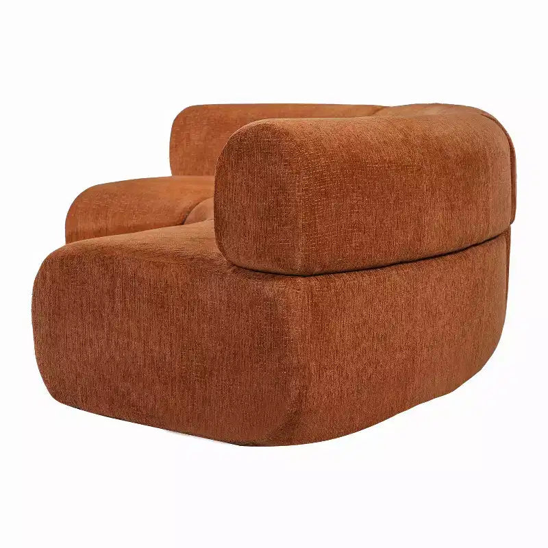 Divano componibile a 3 posti Christopher Knight Home Golan 118,5, curvo, imbottito e compresso