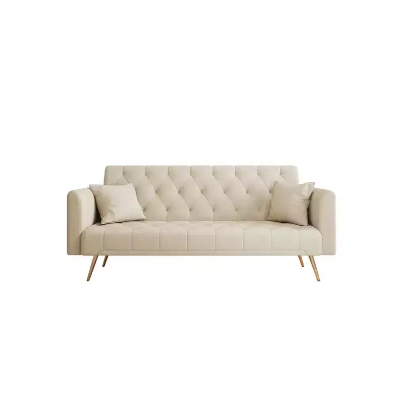 Divano a Due Posti Convertibile da 71 pollici, Divano Letto in Velluto per Soggiorno, Camera da Letto, Ufficio - Modernluxe