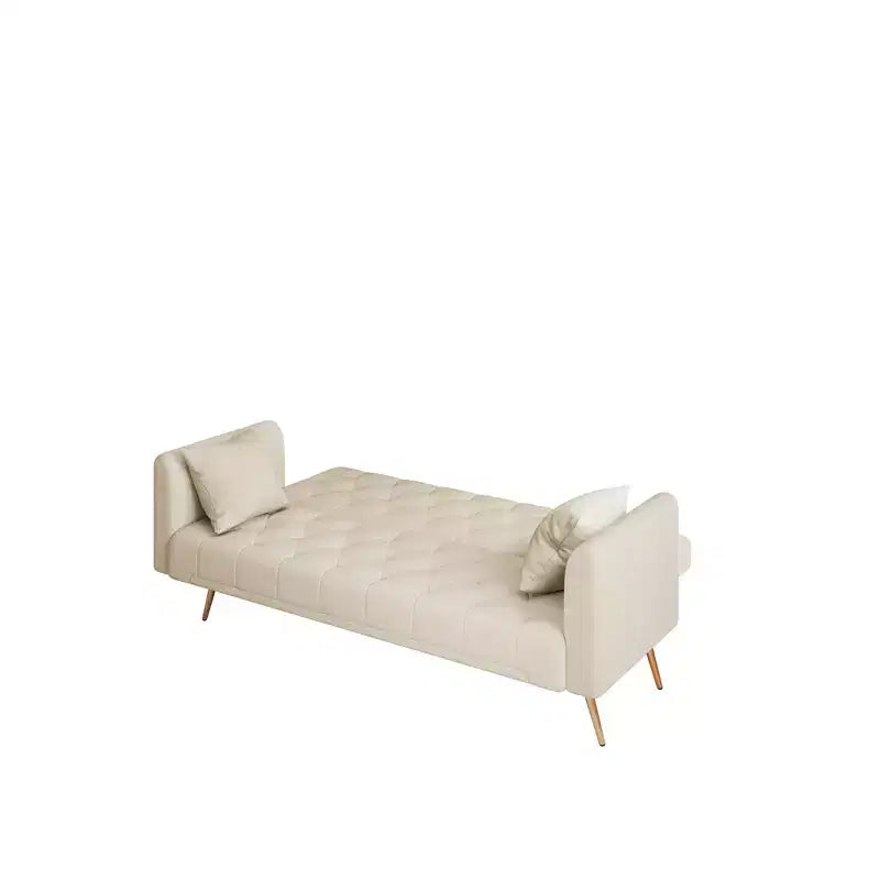 Divano a Due Posti Convertibile da 71 pollici, Divano Letto in Velluto per Soggiorno, Camera da Letto, Ufficio - Modernluxe