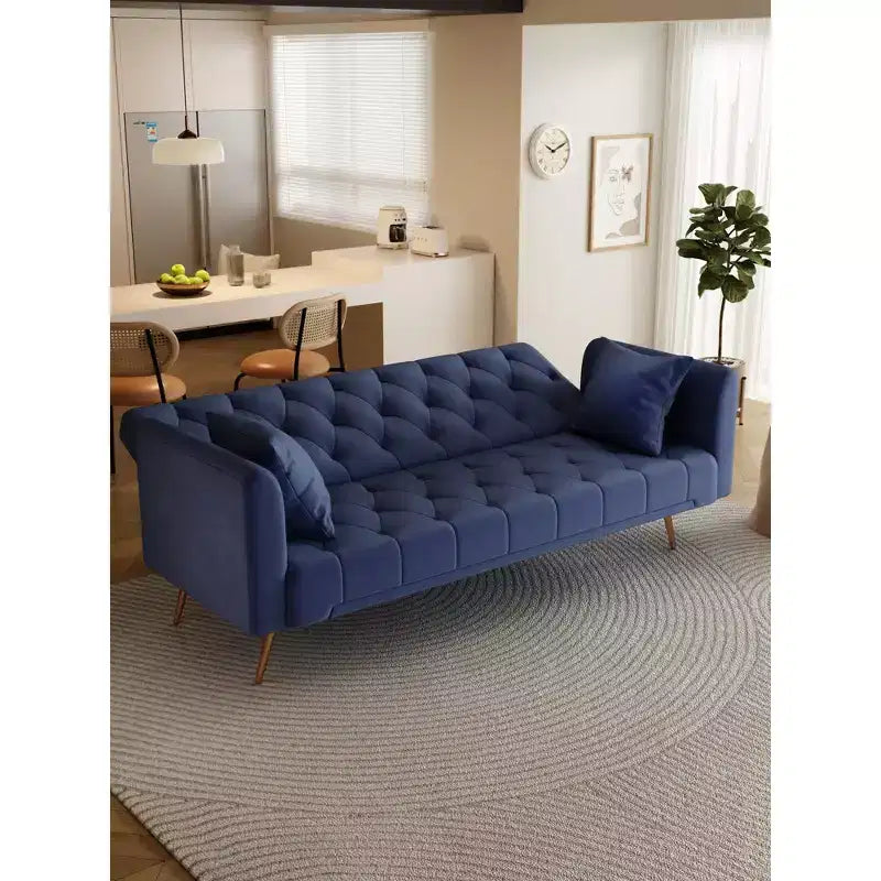 Divano a Due Posti Convertibile da 71 pollici, Divano Letto in Velluto per Soggiorno, Camera da Letto, Ufficio - Modernluxe