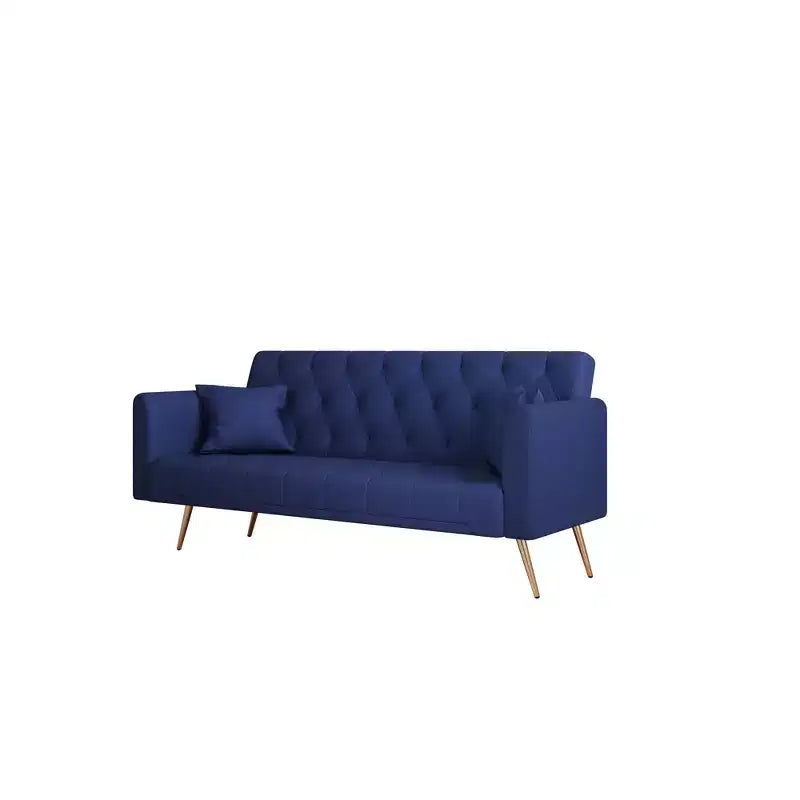 Divano a Due Posti Convertibile da 71 pollici, Divano Letto in Velluto per Soggiorno, Camera da Letto, Ufficio - Modernluxe