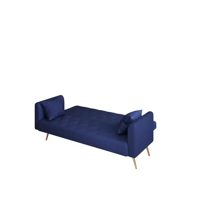 Divano a Due Posti Convertibile da 71 pollici, Divano Letto in Velluto per Soggiorno, Camera da Letto, Ufficio - Modernluxe