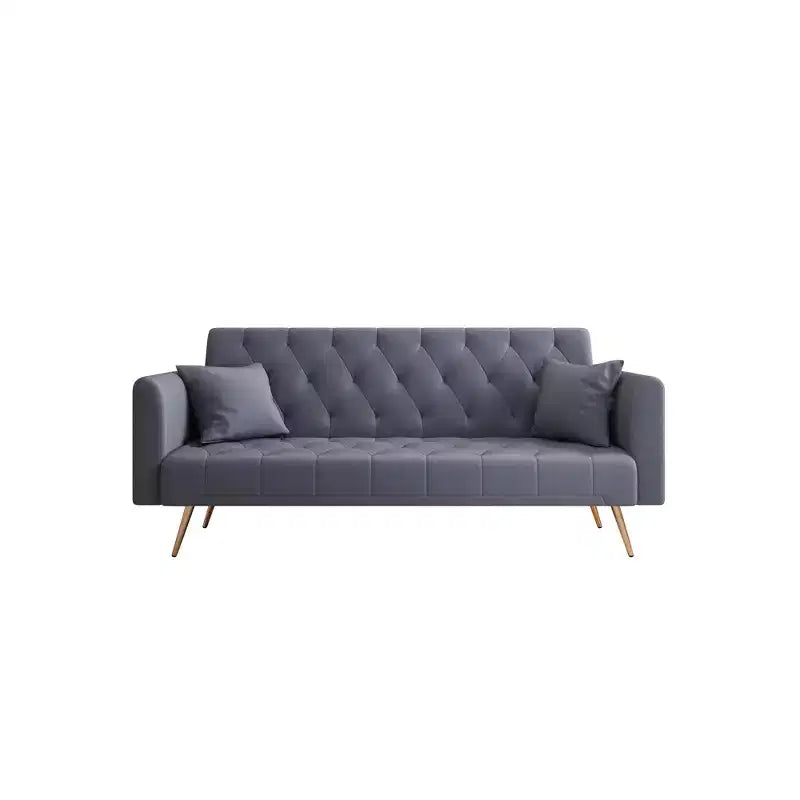 Divano a Due Posti Convertibile da 71 pollici, Divano Letto in Velluto per Soggiorno, Camera da Letto, Ufficio - Modernluxe