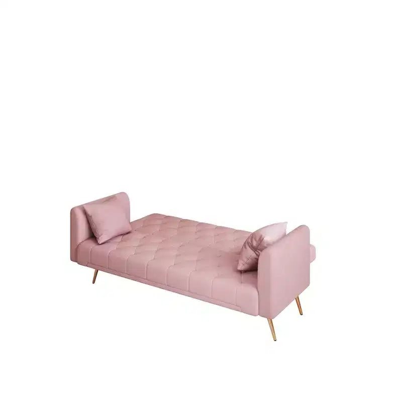 Divano a Due Posti Convertibile da 71 pollici, Divano Letto in Velluto per Soggiorno, Camera da Letto, Ufficio - Modernluxe