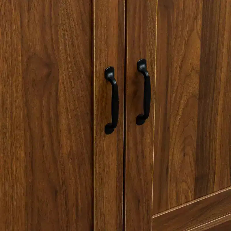 Jvnoxk 43.3 Credenza Moderna in Legno con Ante e Cassetti Mobile Contenitore