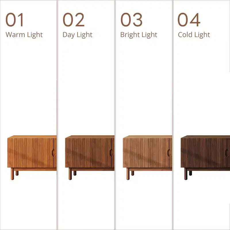 87 Supporto TV per TV fino a 90, Mobile TV Mobile Media Mobile TV Mobile Intrattenimento con Anta Scanalata con Chiusura Ammortizzata e Gambe in Legno Massello - Modernluxe