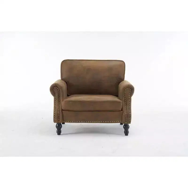 Poltrona accent classica singola color ruggine