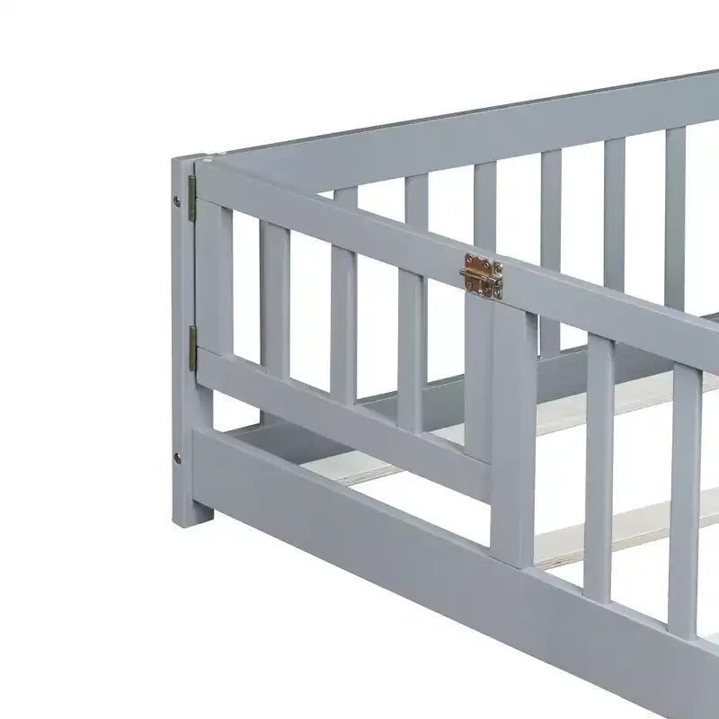 Mayeerty Telaio letto matrimoniale completo rivestito in lino con supporto lombare e design silenzioso