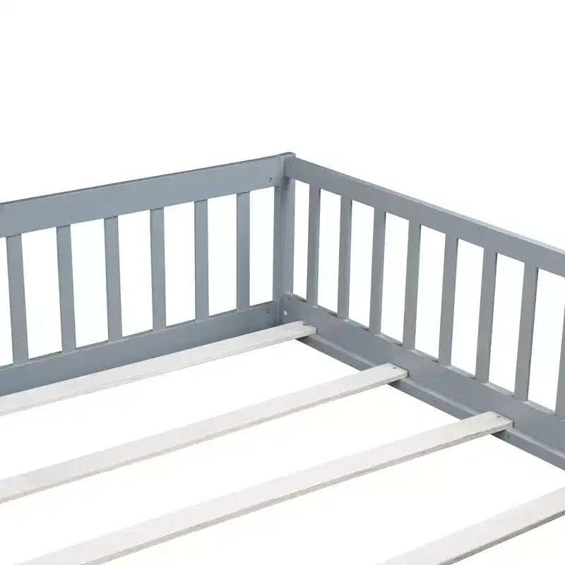 Mayeerty Telaio letto matrimoniale completo rivestito in lino con supporto lombare e design silenzioso