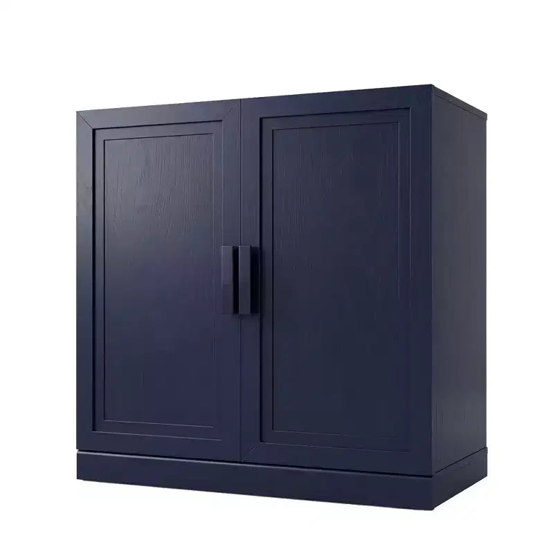Mobile Contenitore Indipendente con 2 Ante, Scaffali Regolabili, Credenza, Buffet, Dispensa per Ingresso, Soggiorno, Cucina, Camera da Letto