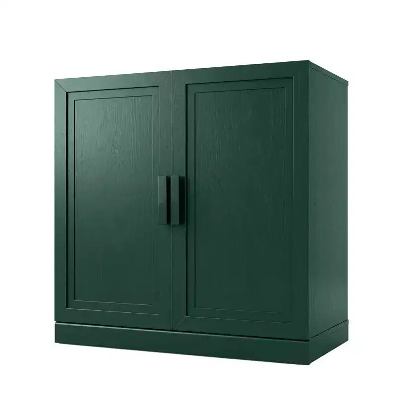 Mobile Contenitore Indipendente con 2 Ante, Scaffali Regolabili, Credenza, Buffet, Dispensa per Ingresso, Soggiorno, Cucina, Camera da Letto