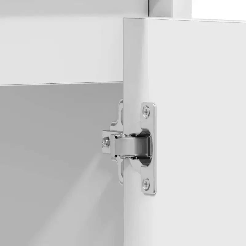 Vidaxl Mobiletto da bagno bianco in legno ingegnerizzato Mobiletto da bagno medio