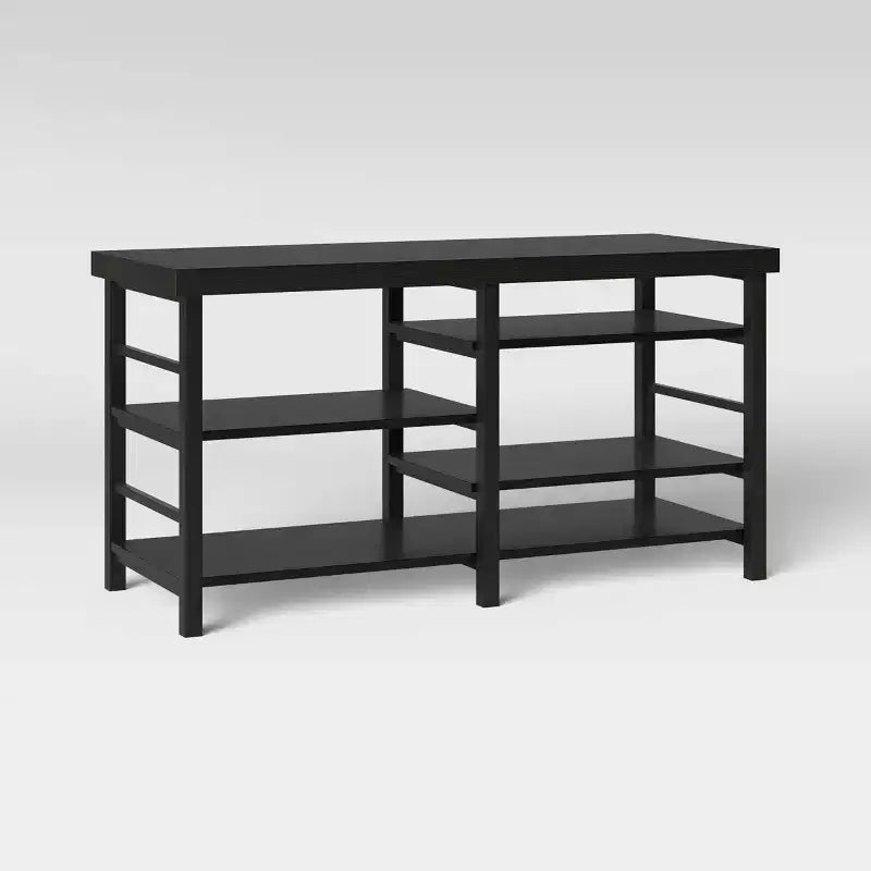 Mobile TV con Spazio Regolabile per TV fino a 50" Finitura Effetto Legno Nero - Room Essentials™