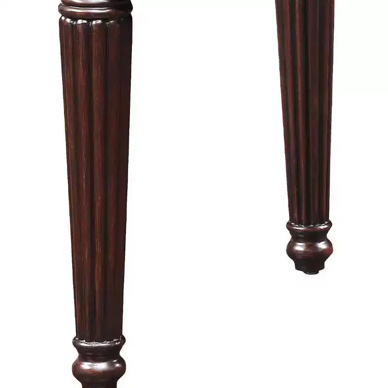 Tavolino d'appoggio da 26" con finitura espresso - : Quadrato, senza montaggio, legno composito