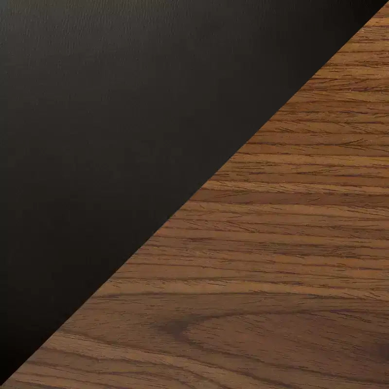 Sedia da ufficio Lombardi Mid-century Modern con girello