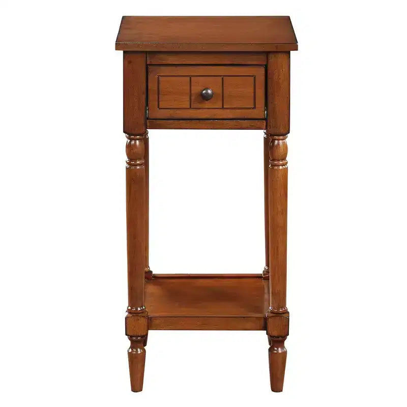 Breighton Home Tavolino Provenzale Mia con Cassetto e Ripiani