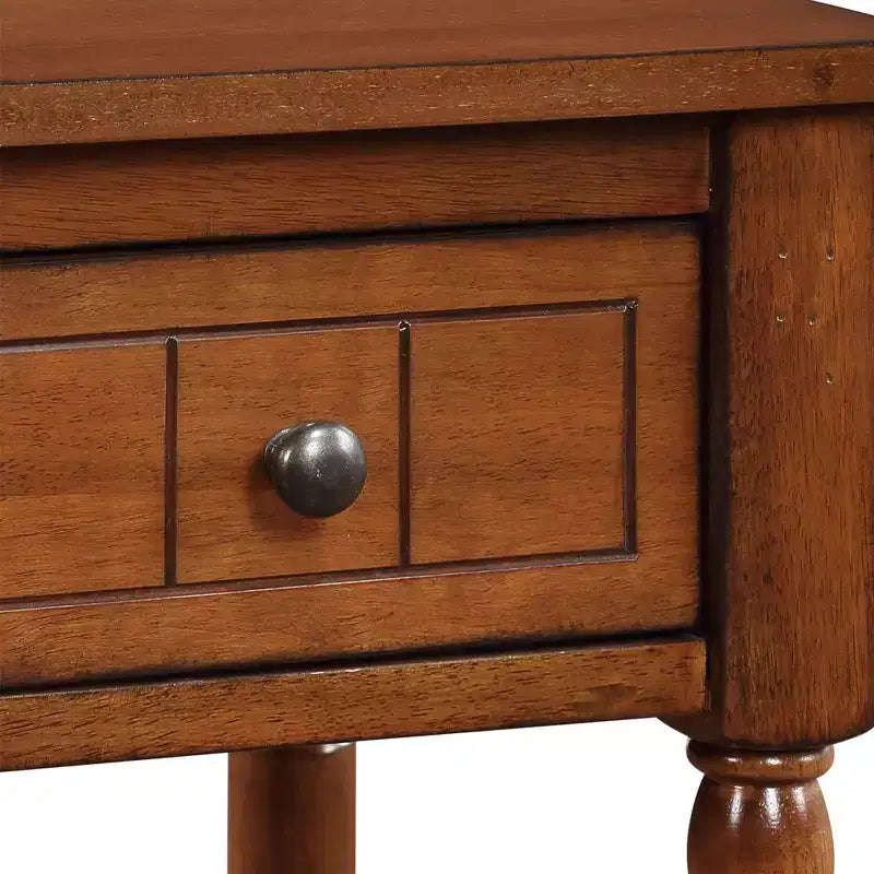 Breighton Home Tavolino Provenzale Mia con Cassetto e Ripiani