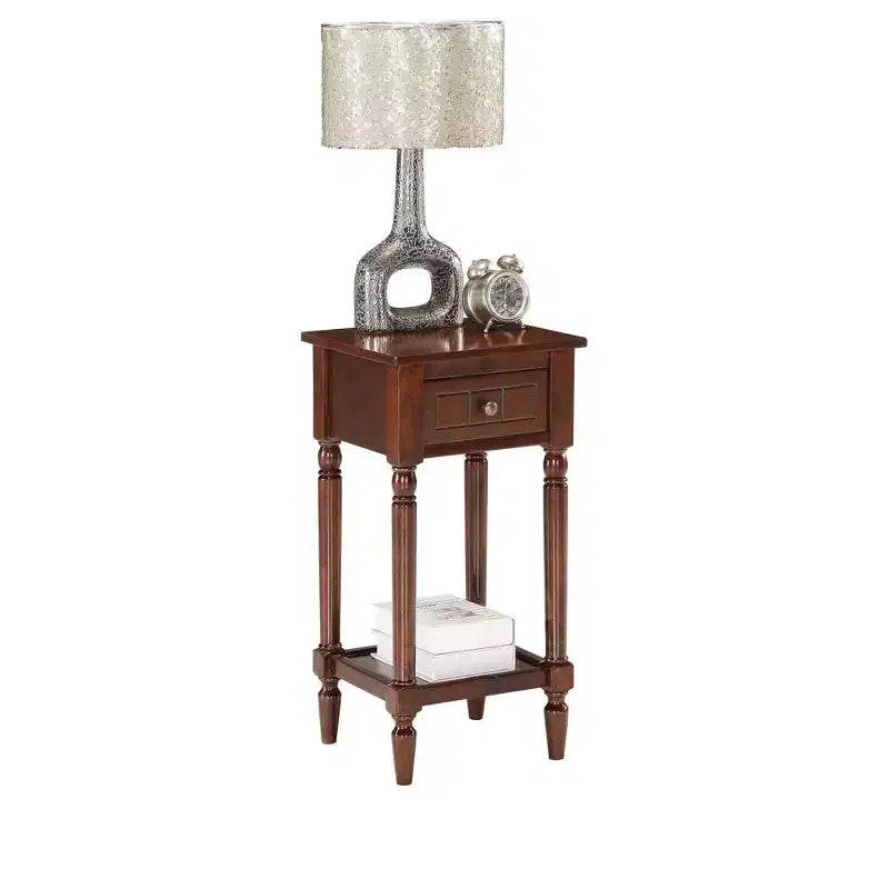 Breighton Home Tavolino Provenzale Mia con Cassetto e Ripiani