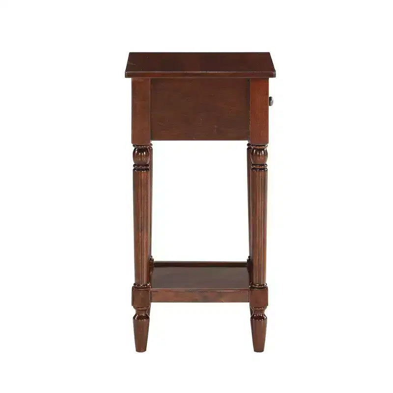 Breighton Home Tavolino Provenzale Mia con Cassetto e Ripiani