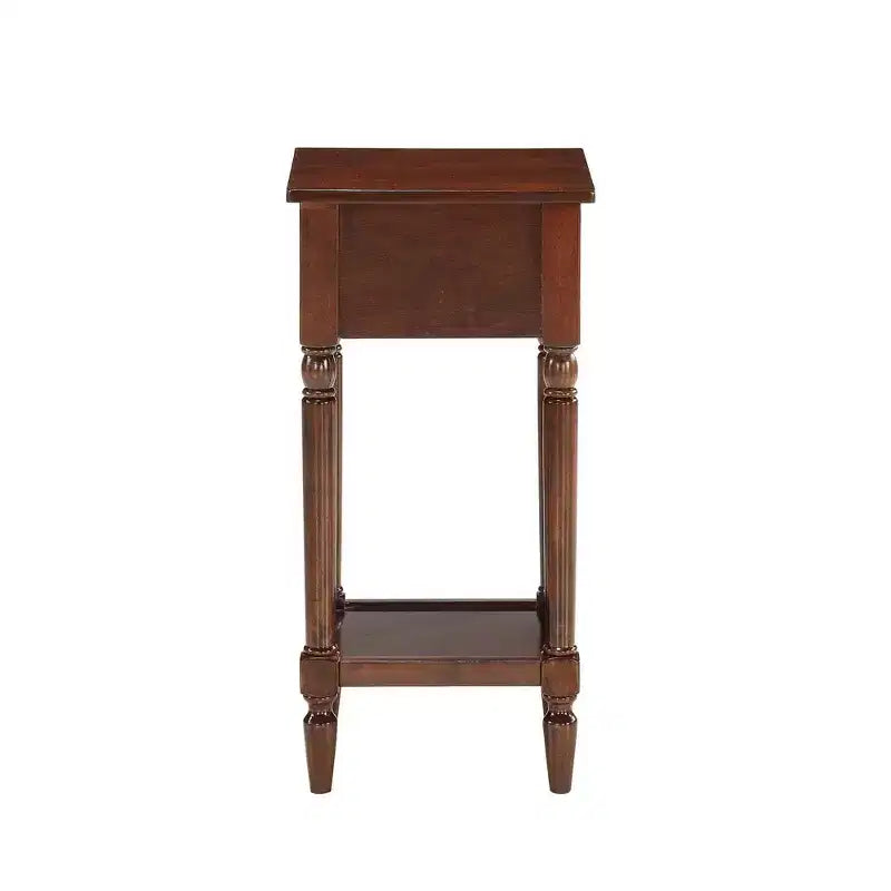Breighton Home Tavolino Provenzale Mia con Cassetto e Ripiani