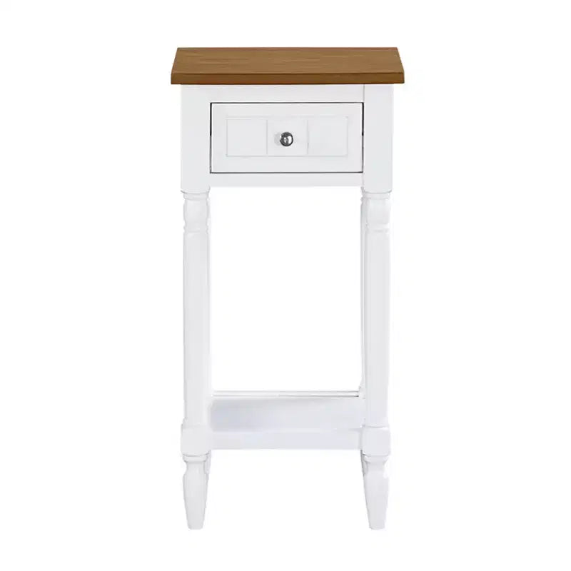 Breighton Home Tavolino Provenzale Mia con Cassetto e Ripiani