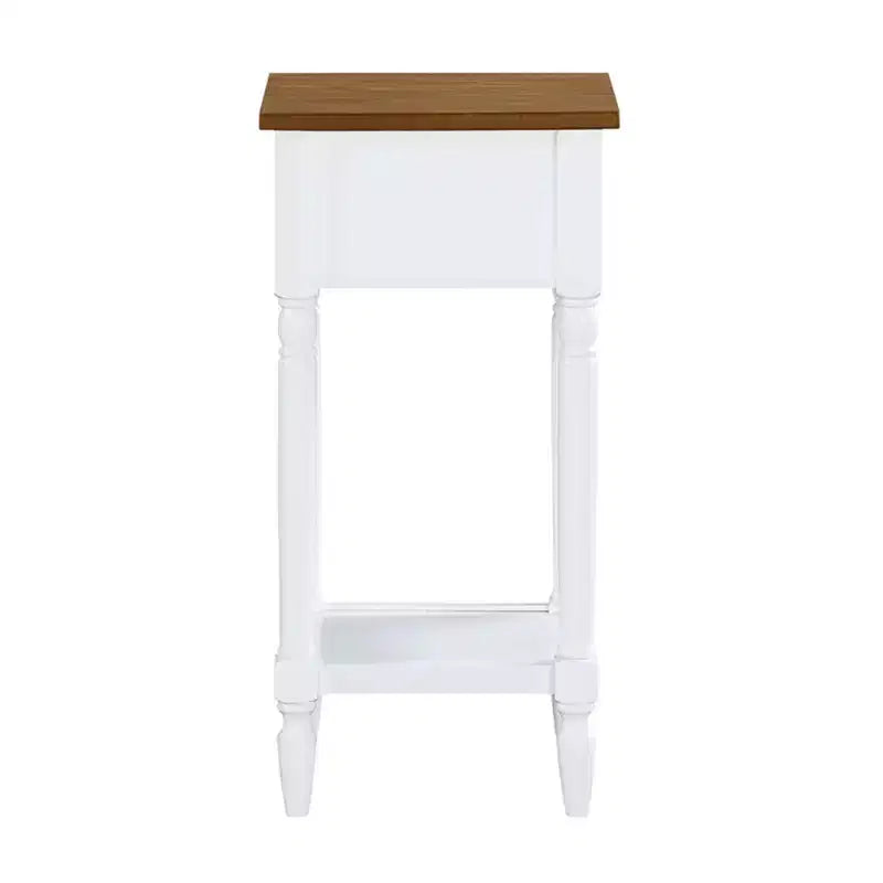 Breighton Home Tavolino Provenzale Mia con Cassetto e Ripiani