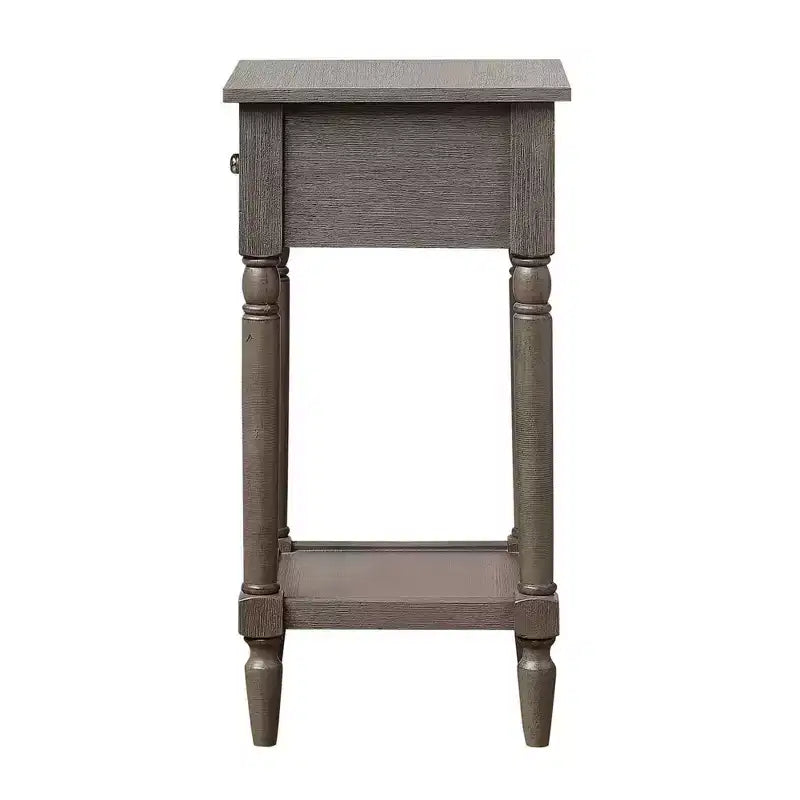 Breighton Home Tavolino Provenzale Mia con Cassetto e Ripiani