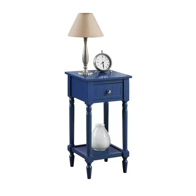 Breighton Home Tavolino Provenzale Mia con Cassetto e Ripiani