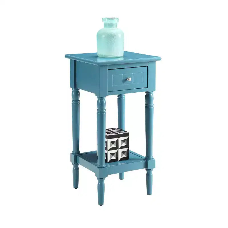 Breighton Home Tavolino Provenzale Mia con Cassetto e Ripiani