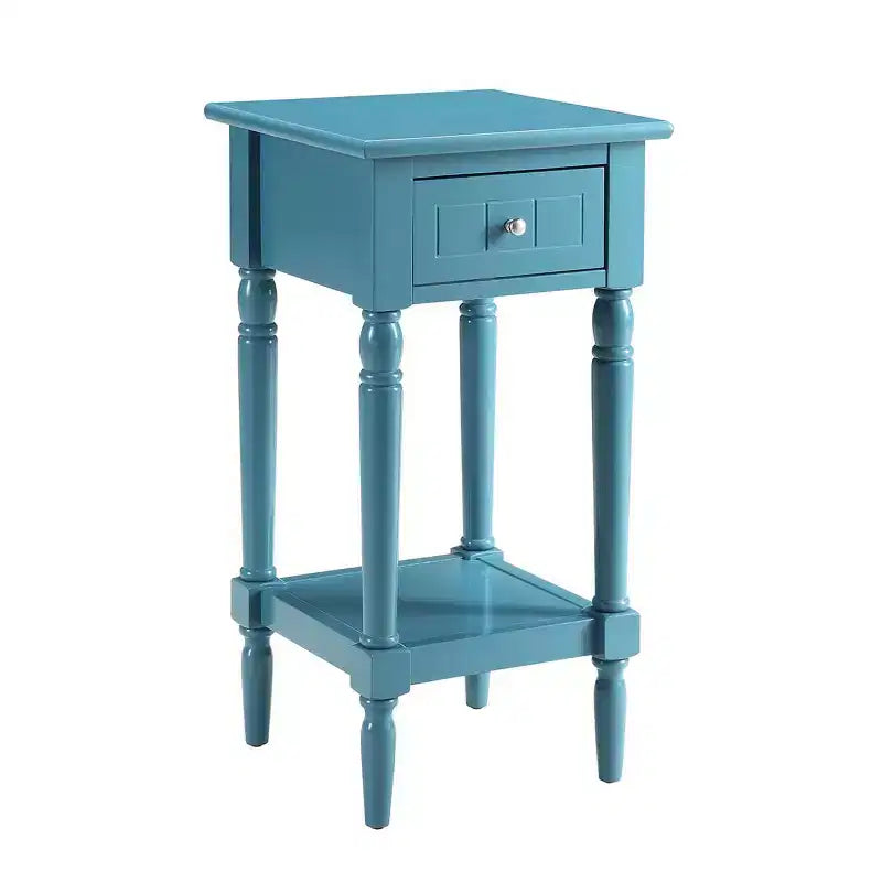 Breighton Home Tavolino Provenzale Mia con Cassetto e Ripiani