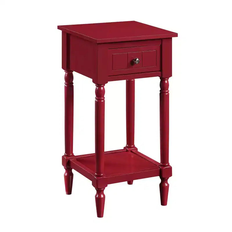 Breighton Home Tavolino Provenzale Mia con Cassetto e Ripiani
