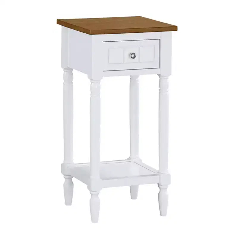 Breighton Home Tavolino Provenzale Mia con Cassetto e Ripiani
