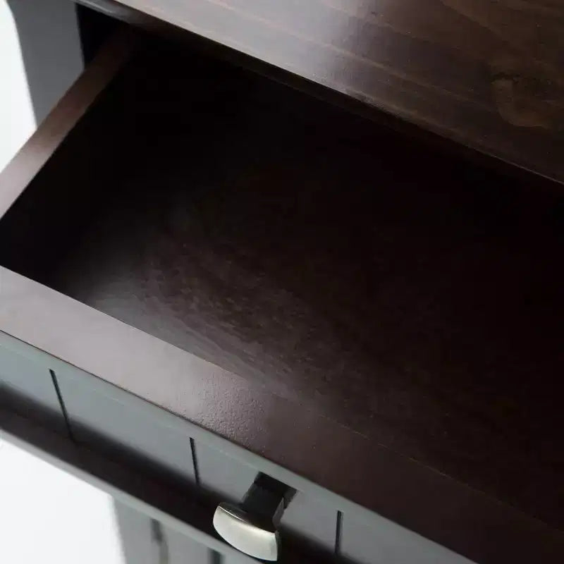 Mobile contenitore da ingresso Normandy in legno massello