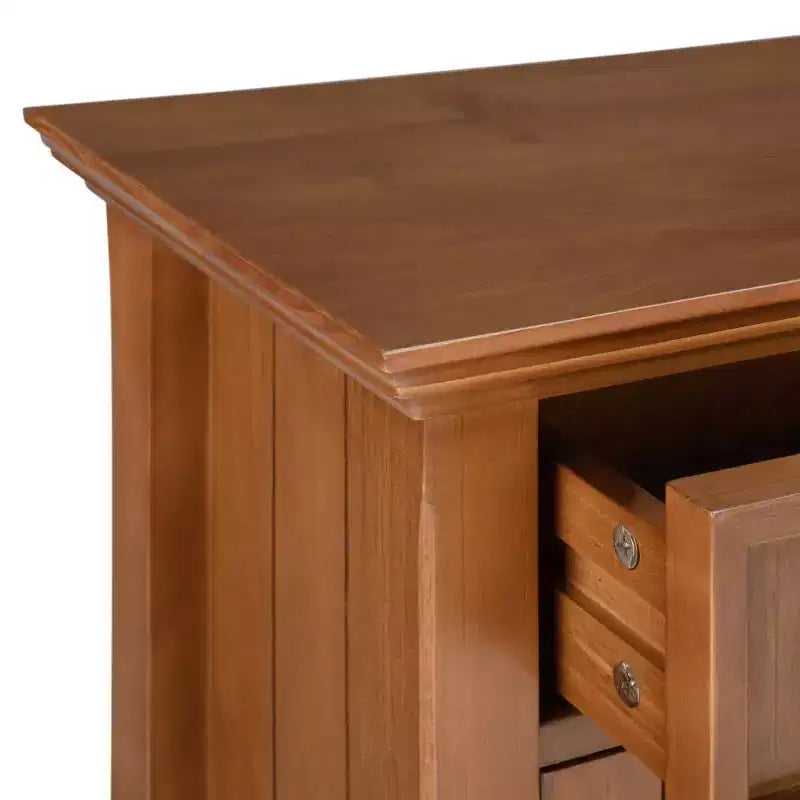 Mobile contenitore da ingresso Normandy in legno massello