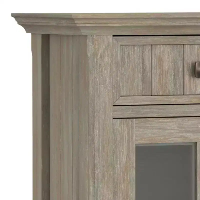 Mobile contenitore da ingresso Normandy in legno massello
