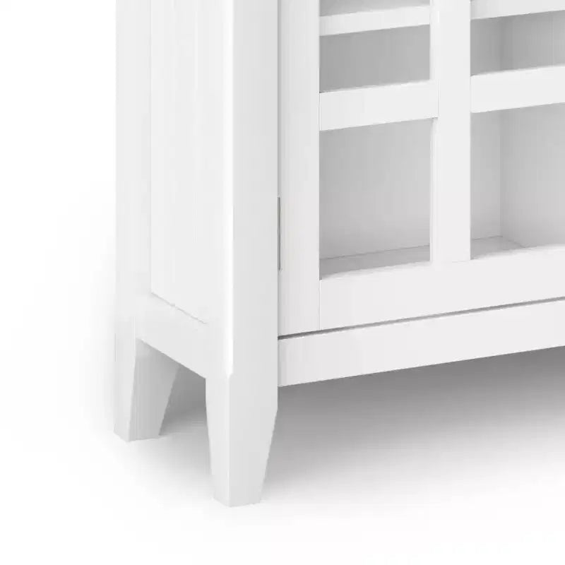 Mobile contenitore da ingresso Normandy in legno massello