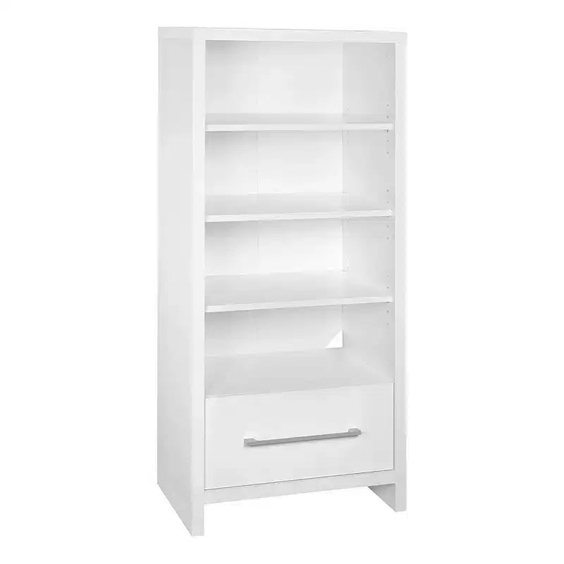 Closetmaid 165100 Libreria a torre decorativa con cassetto, bianca (confezione da 2)