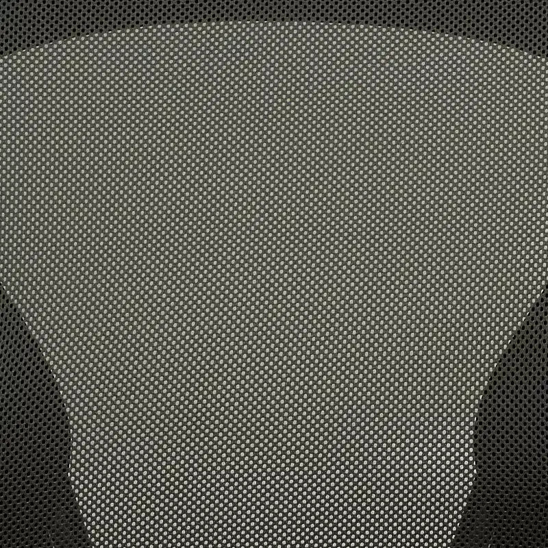 Sedia da ufficio girevole Flash Furniture con schienale a rete, base e braccioli cromati