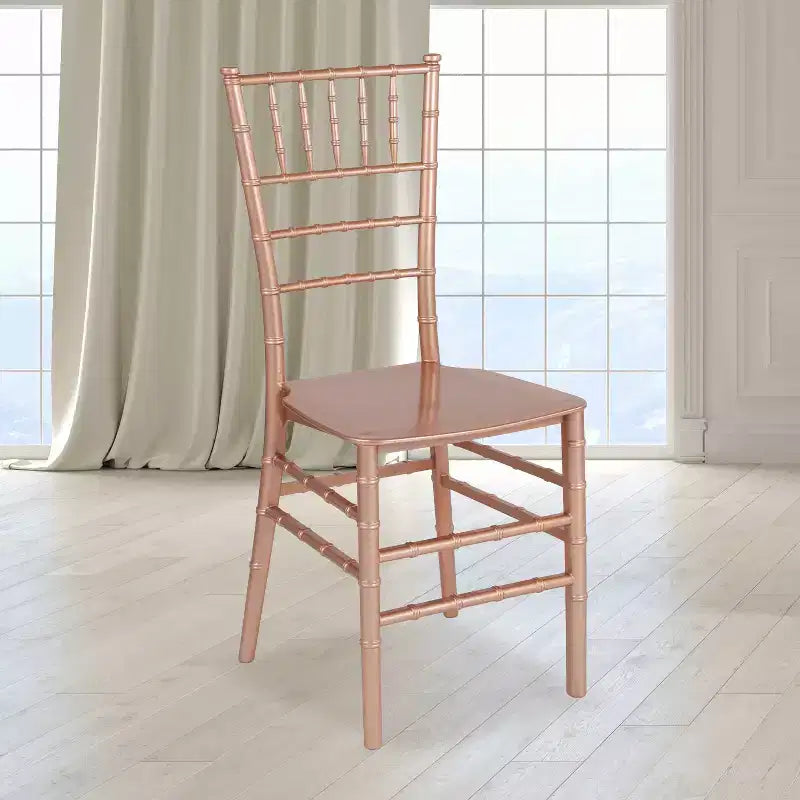 Sedia Chiavari impilabile Flash Furniture Hercules Series in resina