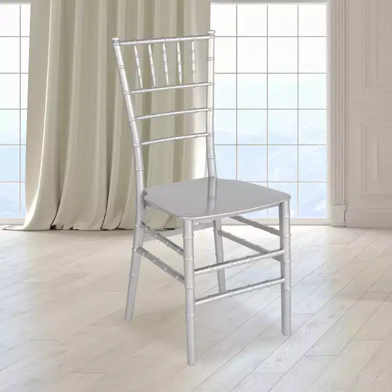 Sedia Chiavari impilabile Flash Furniture Hercules Series in resina
