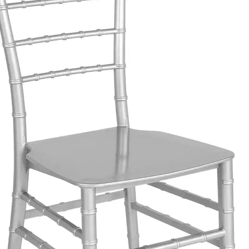 Sedia Chiavari impilabile Flash Furniture Hercules Series in resina