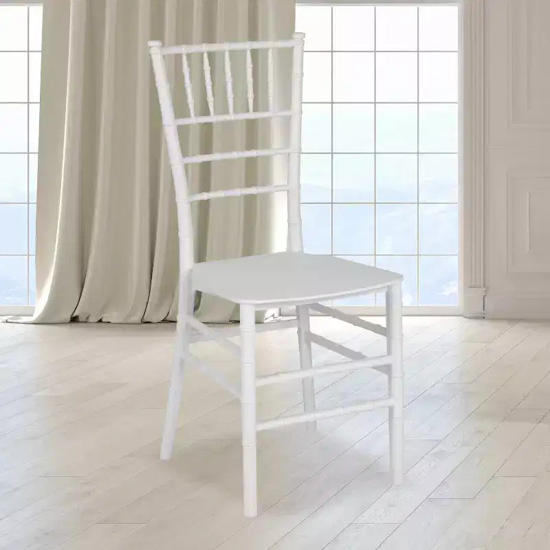 Sedia Chiavari impilabile Flash Furniture Hercules Series in resina
