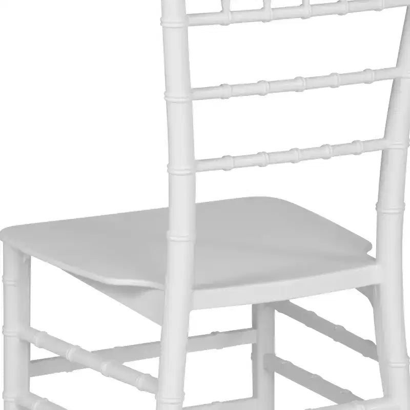 Sedia Chiavari impilabile Flash Furniture Hercules Series in resina