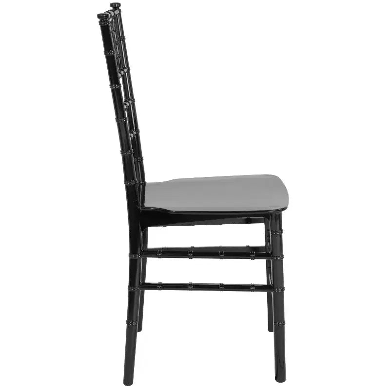 Sedia Chiavari impilabile Flash Furniture Hercules Series in resina