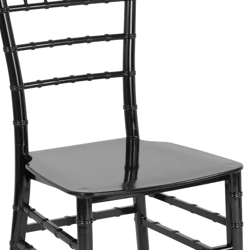 Sedia Chiavari impilabile Flash Furniture Hercules Series in resina