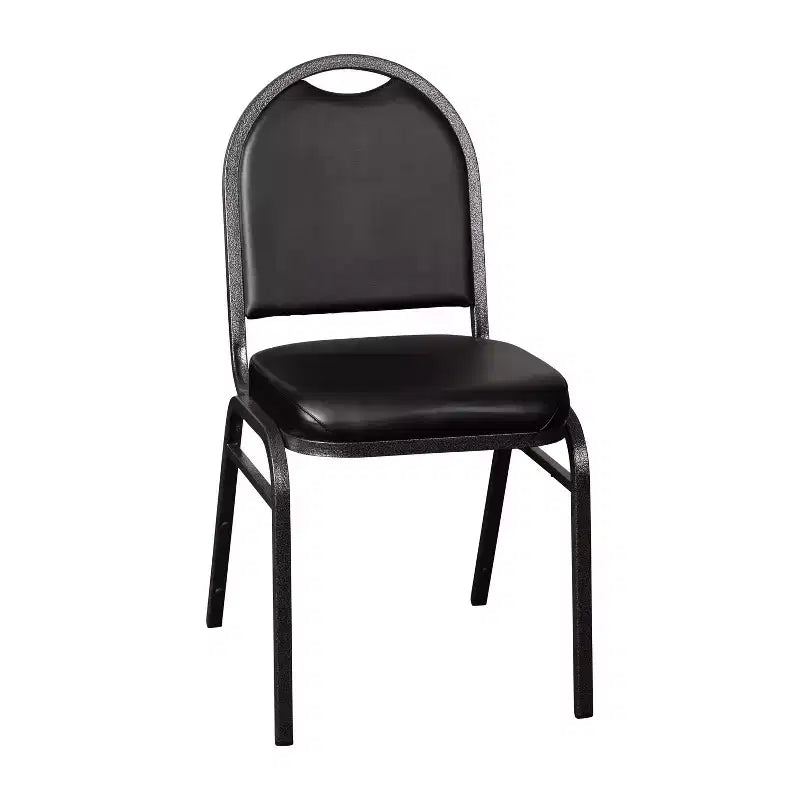 Emma and Oliver Versatile Dome Back Stacking Banquet Chair