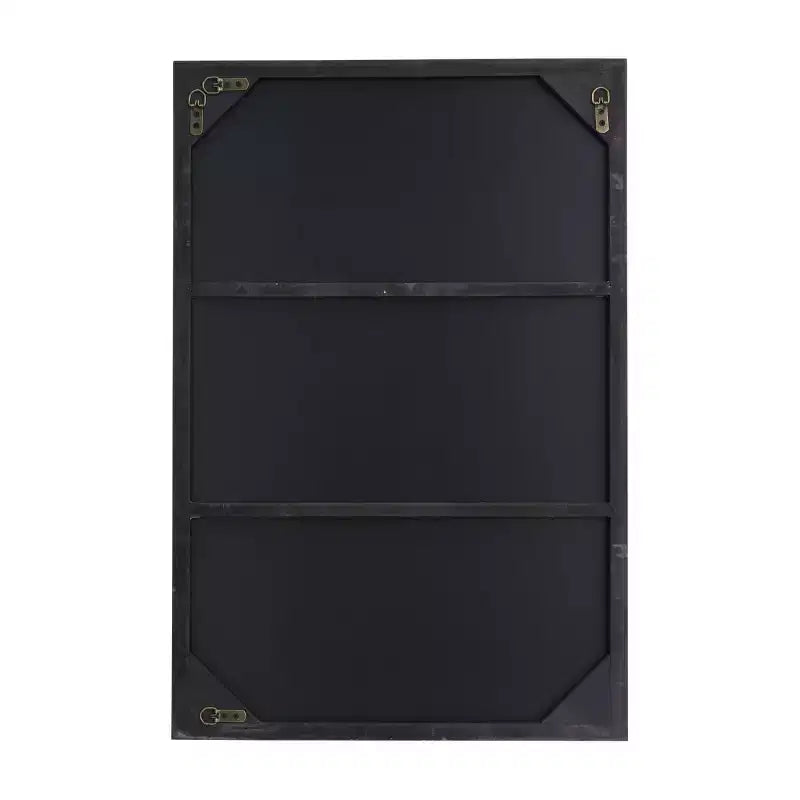 Specchio da parete rettangolare in legno contemporaneo con cornice sottile