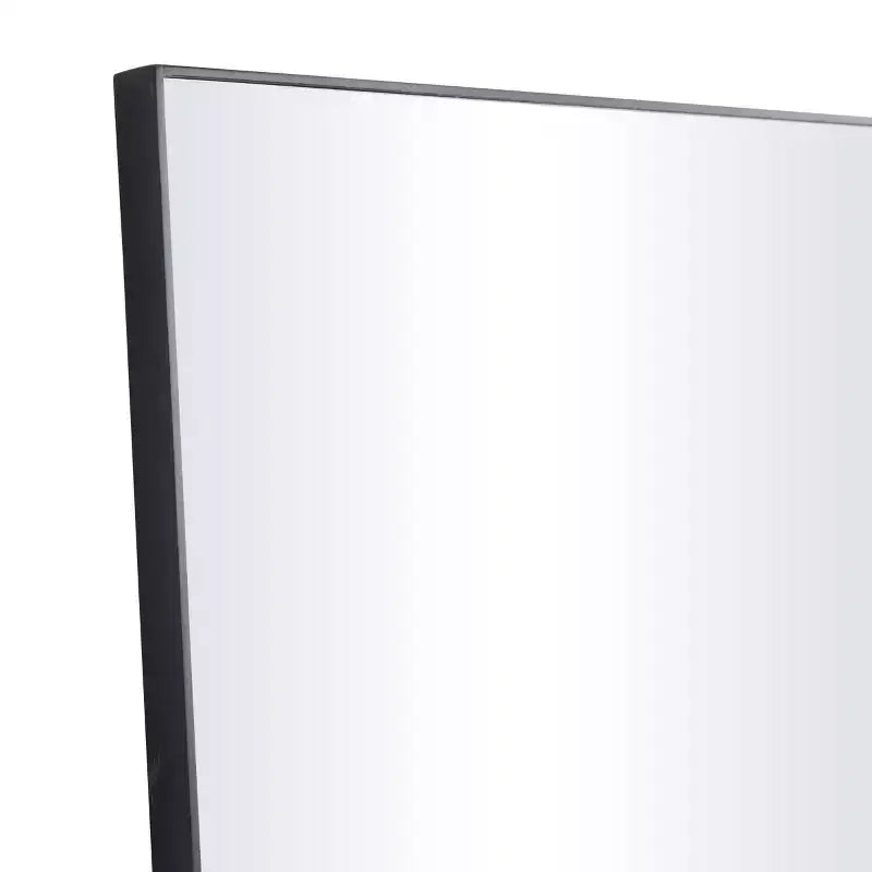 Specchio da parete rettangolare in legno contemporaneo con cornice sottile