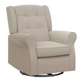 Sedia a dondolo Eden Nursery Tufted Wingback
